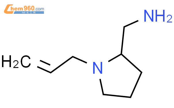 N-烯丙基-2-氨甲基吡咯烷结构式图片|66411-51-6结构式图片