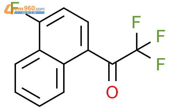 664364 14 1222 Trifluoro 1 4 Fluoronaphthalen 1 Ylethanonecas号