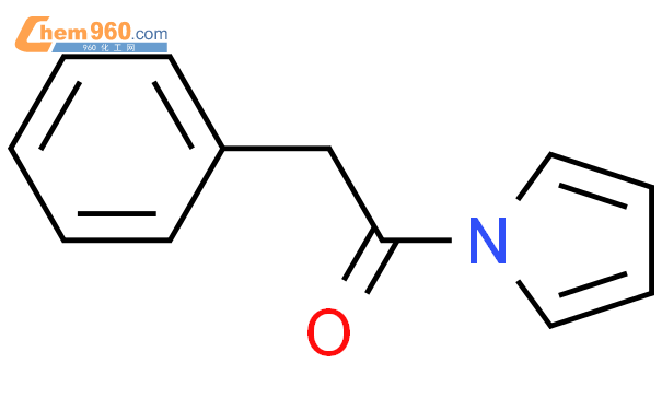 66543-07-5,1H-Pyrrole, 1-(phenylacetyl)-化学式、结构式、分子式、mol、smiles – 960化工网