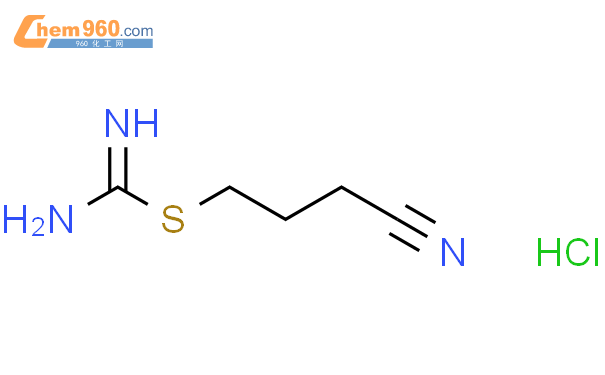 4-异硫脲基丁腈盐酸盐结构式图片|66592-89-0结构式图片