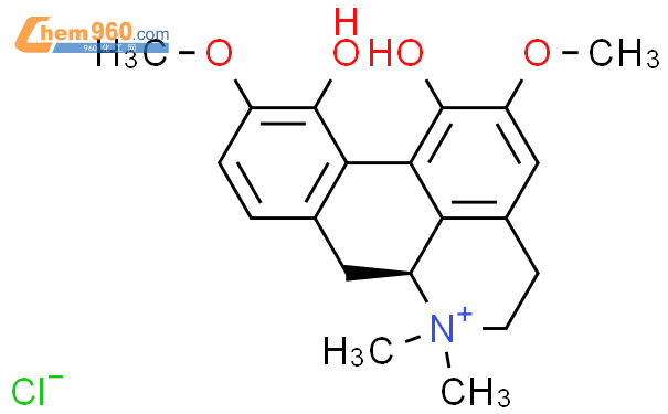 氯化木兰花碱结构式图片|6681-18-1结构式图片