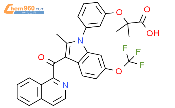 668457 11 2propanoic Acid2 3 3 1 Isoquinolinylcarbonyl 2 Methyl 6