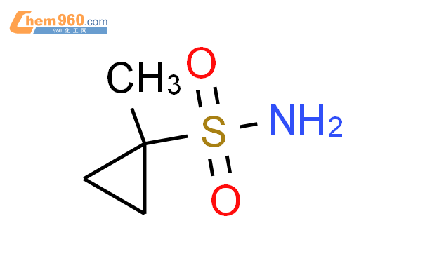 1-甲基环丙烷磺酰胺结构式图片|669008-26-8结构式图片