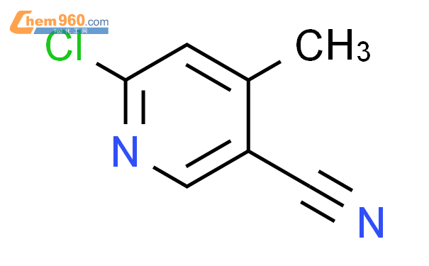 6-氯-4-甲基烟腈结构式图片|66909-35-1结构式图片