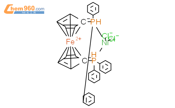 二氯代(1,1'-二(二联苯膦)二茂(络)铁)镍(II)