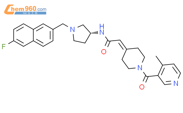 672957-02-7_Acetamide,N-[(3R)-1-[(6-fluoro-2-naphthalenyl)methyl]-3 ...