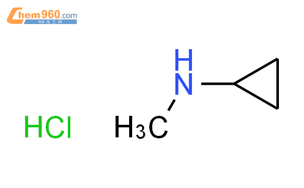 N-甲基环丙烷胺 盐酸盐结构式图片|67376-94-7结构式图片