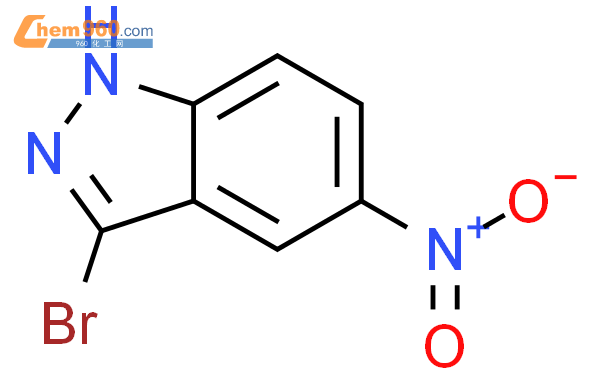 5-硝基-3-溴吲唑结构式图片|67400-25-3结构式图片