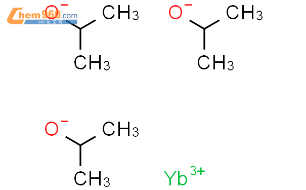 異丙醇鐿(iii)結構式