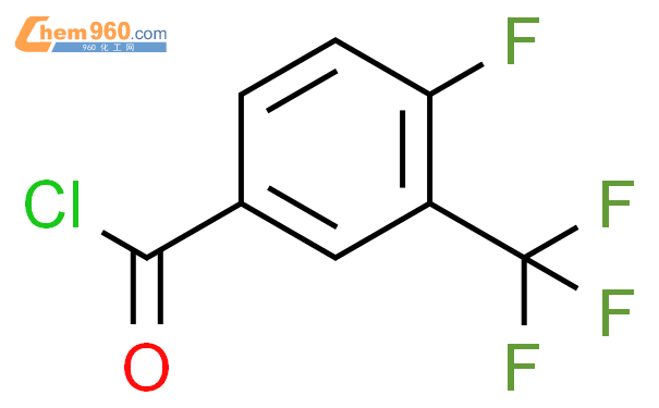 4-氟-3-(三氟甲基)苯甲酰氯结构式图片|67515-56-4结构式图片