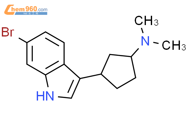 676169-75-8,CYCLOPENTANAMINE, 3-(6-BROMO-1H-INDOL-3-YL)-N,N-DIMETHYL-化学 ...