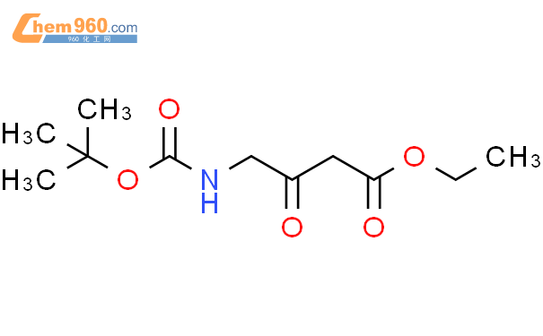4-(叔丁氧基羰基氨基)-3-氧代丁酸乙酯结构式图片|67706-68-7结构式图片