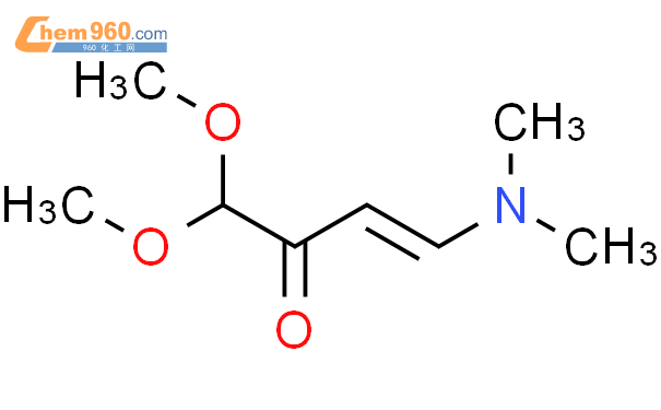 4-(二甲基氨基)-1,1-二甲氧基-3-丁烯-2-酮结构式图片|67751-23-9结构式图片