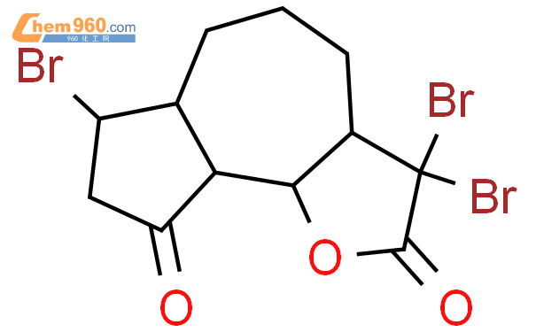 67810-46-2,3,3,7-tribromodecahydroazuleno[4,5-b]furan-2,9-dione化学式、结构式 ...