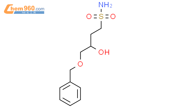 4-(苄氧基)-3-羥基丁烷-1-磺酰胺結構式圖片|67838-54-4結構式圖片