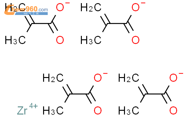 四甲基丙烯酸鋯結構式圖片|67893-01-0結構式圖片