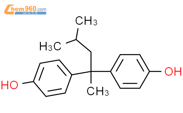 4,4'-(1,3-二甲基亚丁基)二苯酚结构式图片|6807-17-6结构式图片
