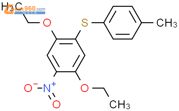 2,5-二乙氧基-4-((4-甲基苯基)硫)硝基苯