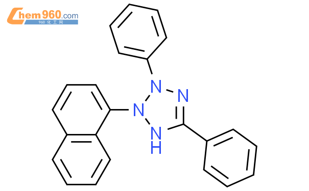 2-naphthalen-1-yl-3,5-diphenyl-1H-tetrazole