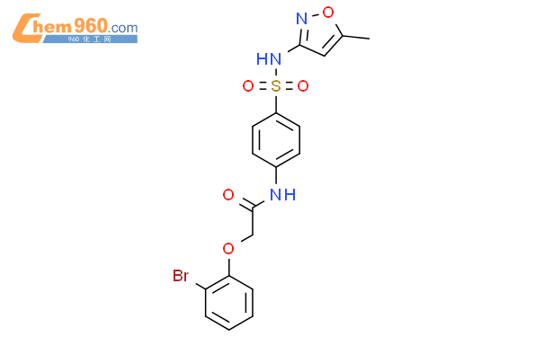 Bromophenoxy N N Methylisoxazol Yl Sulfamoyl