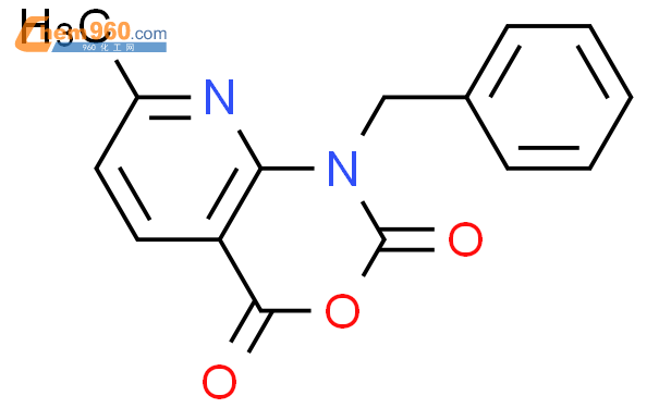1-苄基-7-甲基-1H-吡啶并[2,3-d][1,3]噁嗪-2,4-二酮