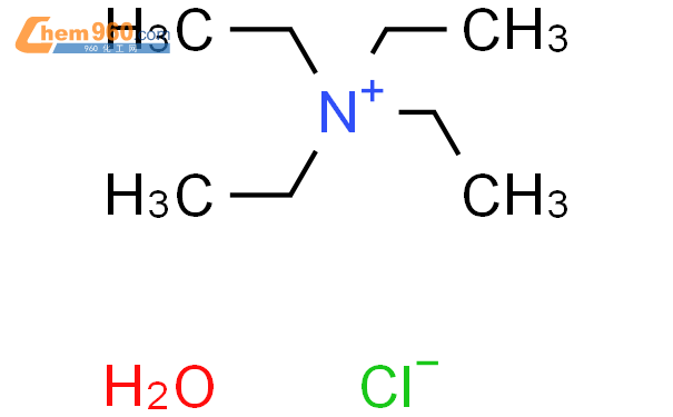四乙基氯化铵一水合物结构式图片|68696-18-4结构式图片
