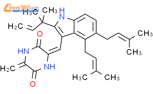 68836-03-3-3-2-1-1-dimethyl-allyl-4-5-bis-3-methyl-but-2-enyl