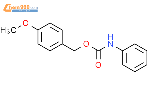 68931 73 74 Methoxyphenylmethyl N Phenylcarbamate化学式、结构式、分子式、mol