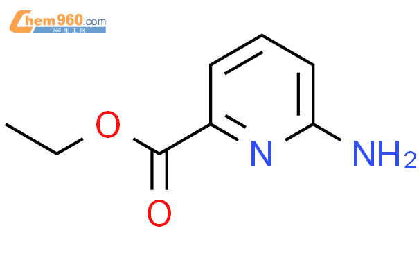 2-氨基吡啶-6-甲酸乙酯结构式图片|69142-64-9结构式图片