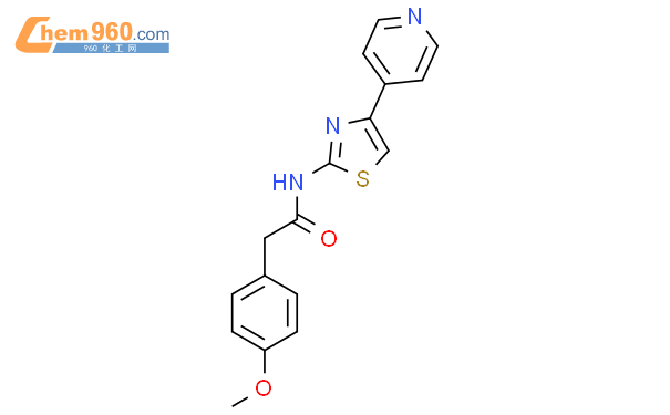2-(4-methoxyphenyl)-N-(4-(pyridin-4-yl)thiazol-2-yl)acetamide