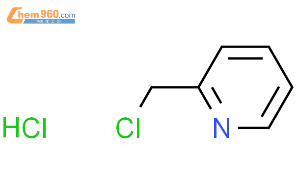 2-氯甲基吡啶盐酸盐结构式图片|6959-47-3结构式图片