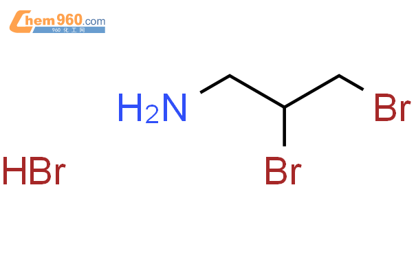2，3-二溴-1-丙胺氢溴酸盐结构式图片|6963-32-2结构式图片