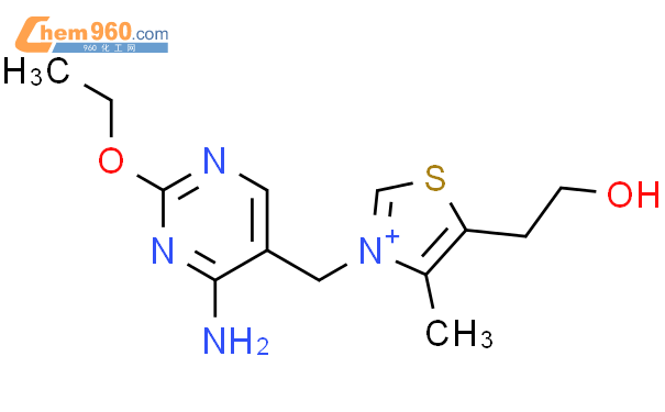 2-[3-[(4-amino-2-ethoxypyrimidin-5-yl)methyl]-4-methyl-1,3-thiazol-3-ium-5-yl]ethanol;chloride;hydrochloride