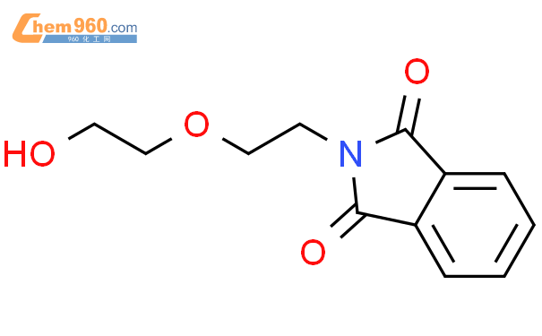 2-(2-(2-羟基乙氧基)乙基)异吲哚啉-1,3-二酮结构式图片|69676-63-7结构式图片