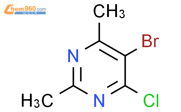 5-溴-4-氯-2,6-二甲基嘧啶结构式图片|69696-35-1结构式图片