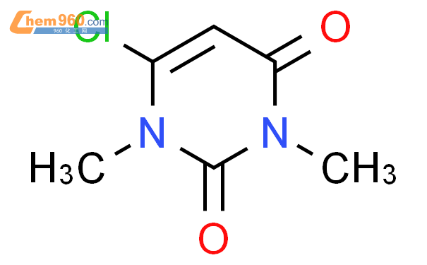 6-氯-1,3-二甲基尿嘧啶结构式图片|6972-27-6结构式图片