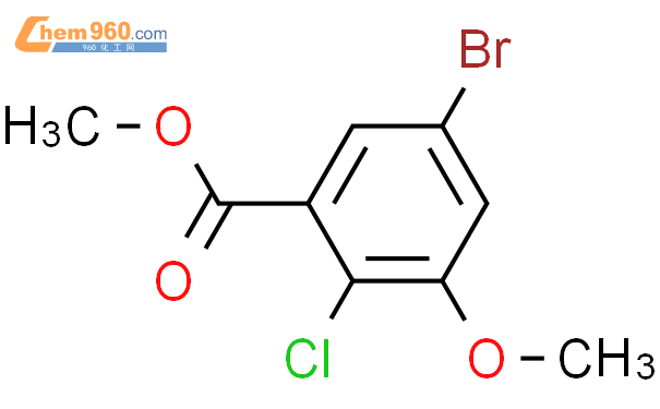 2-氯-3-甲氧基-5-溴苯甲酸甲酯