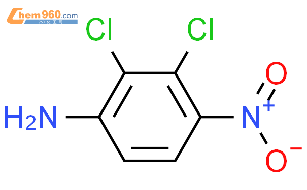 2,3-二氯-4-硝基苯胺结构式图片|69951-03-7结构式图片