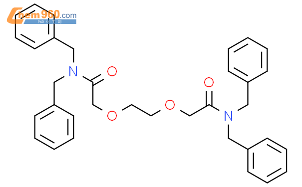 Acetamide Ethanediylbis Oxy Bis N N Bis Phenylmethyl Cas