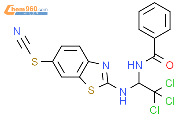 70015-61-1,Thiocyanic acid,2-[[1-(benzoylamino)-2,2,2-trichloroethyl ...