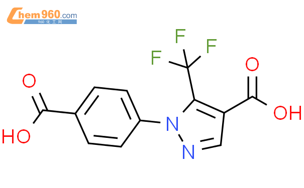 CAS No.700372-27-6 | 1H-PYRAZOLE-4-CARBOXYLIC ACID, 1-(4-CARBOXYPHENYL ...