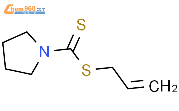 吡咯烷二硫代氨基甲酸烯丙酯结构式图片|701-13-3结构式图片