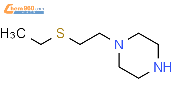 702-07-8,(7ci,8ci,9ci)-1-[2-(乙基硫代)乙基]-哌嗪化学式、结构式、分子式、mol – 960化工网