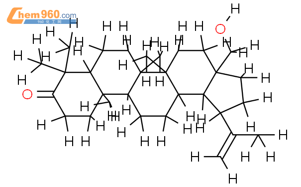 28-羟基-lup-20-（29）-烯-3-酮结构式图片|7020-34-0结构式图片