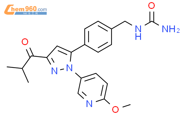 Urea Methoxy Pyridinyl Methyl Oxopropyl H Pyrazol Yl Phenyl