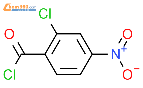 2-氯-4-硝基苯甲酰氯结构式图片|7073-36-1结构式图片