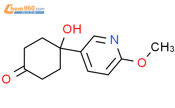 4-羟基-4-(6-甲氧基吡啶-3-基)环己酮