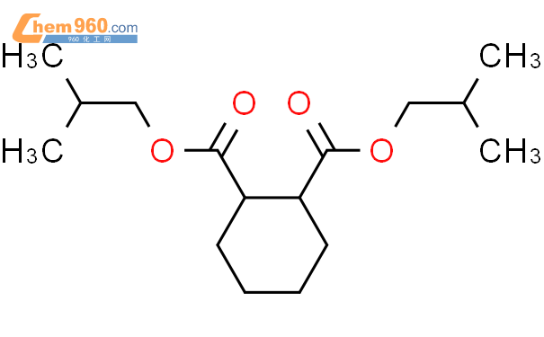 1,2-环己烷二甲酸双(2-甲基丙基)酯结构式图片|70969-58-3结构式图片