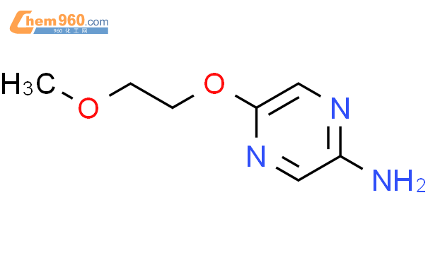 5-(2-甲氧基乙氧基)吡嗪-2-胺结构式图片|710322-71-7结构式图片