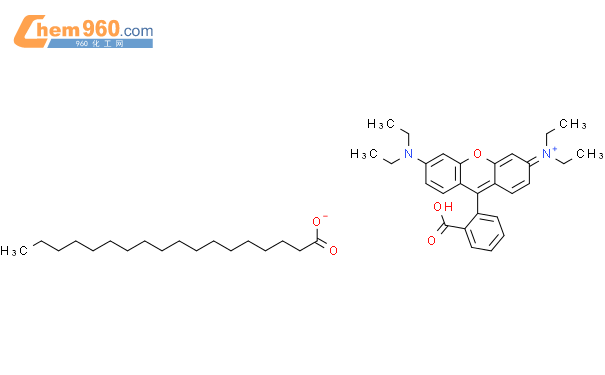 9-(2-Carboxyphenyl)-6-(diethylamino)-N,N-diethyl-3H-xanthen-3-imi nium stearate